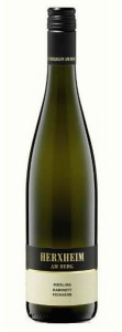Riesling Kabinett feinherb, Herxheimer Honigsack